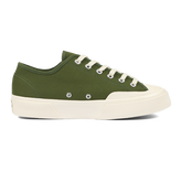 Artifact by Superga 2432 Collect Workwear Low Cut Cotton Canvas Green Off White